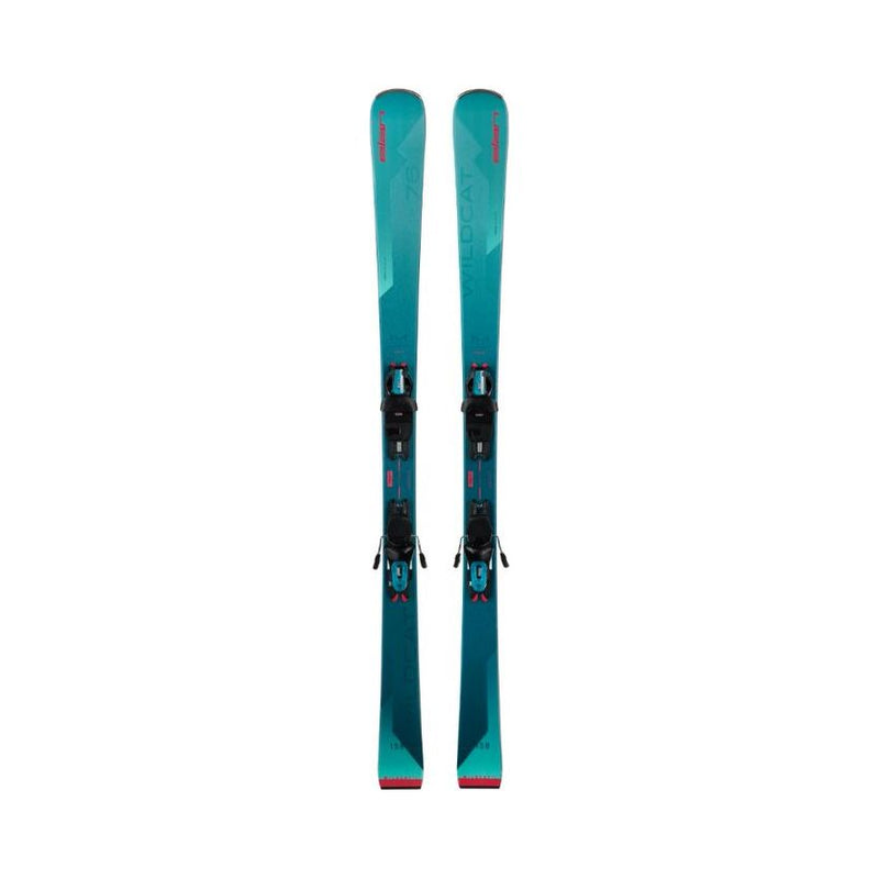 2024 Elan Wildcat 76 LS Women's Skis w/ ELW 9 Bindings - 150 cm