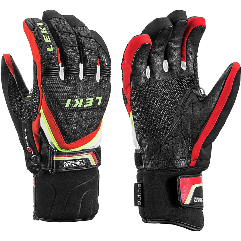Leki Race Coach Tech Black/Red Gloves - 7.5