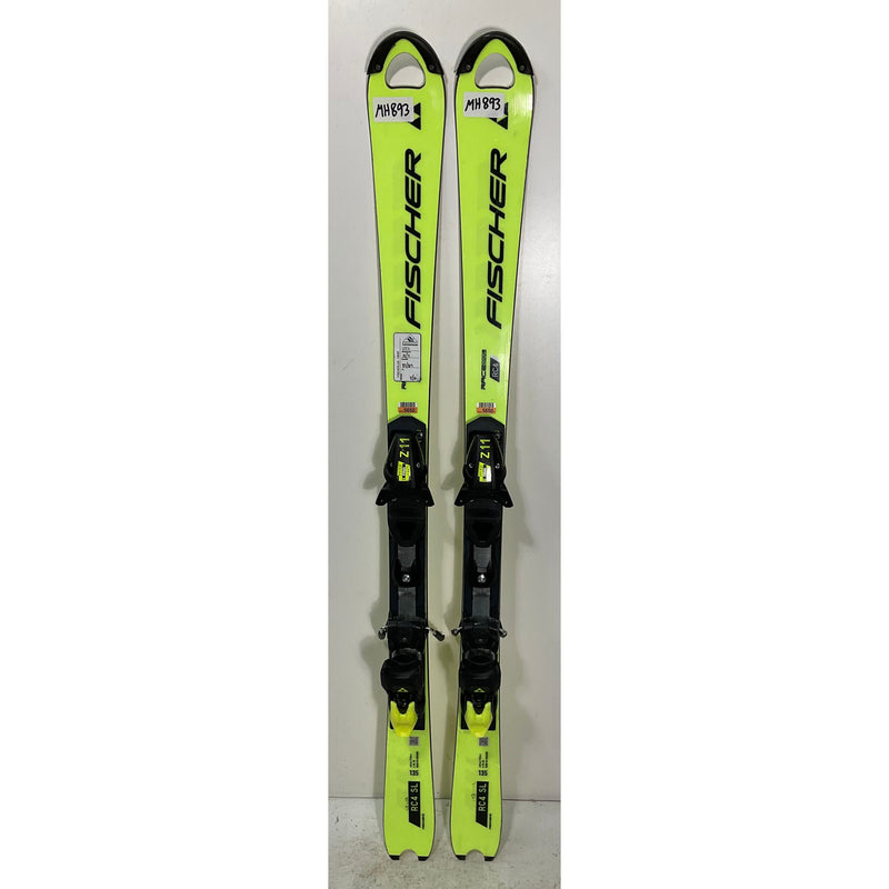 2025 Fischer RC4 SL 135cm Jr Skis w/ Z11 Bindings