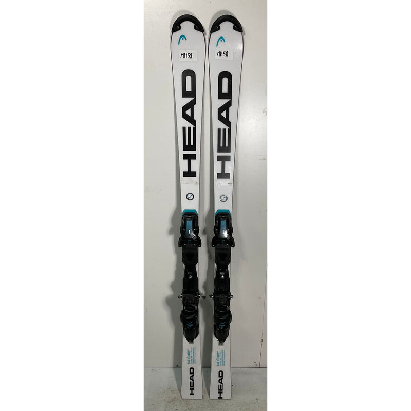 2025 Head WC Rebel e.SL Team 146cm Jr Skis w/ FreeFlex 11 Bindings