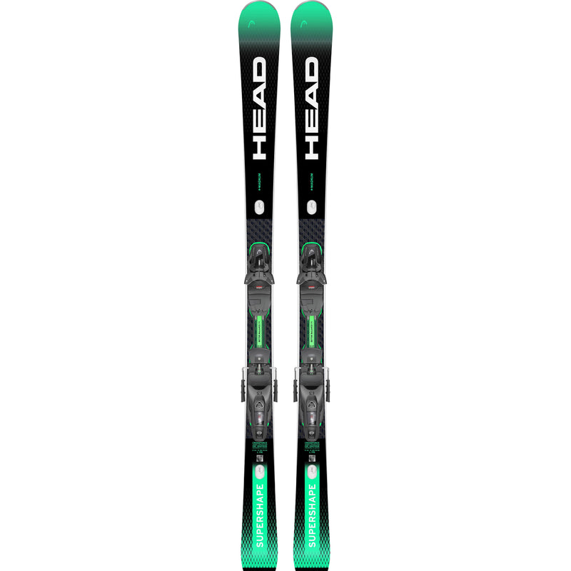 2025 Head Supershape e.Magnum Skis w/ PRD 12 Bindings - 163 cm