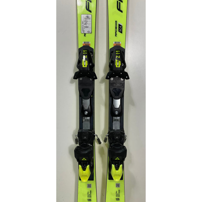 2025 Fischer RC4 SL 135cm Jr Skis w/ Z11 Bindings