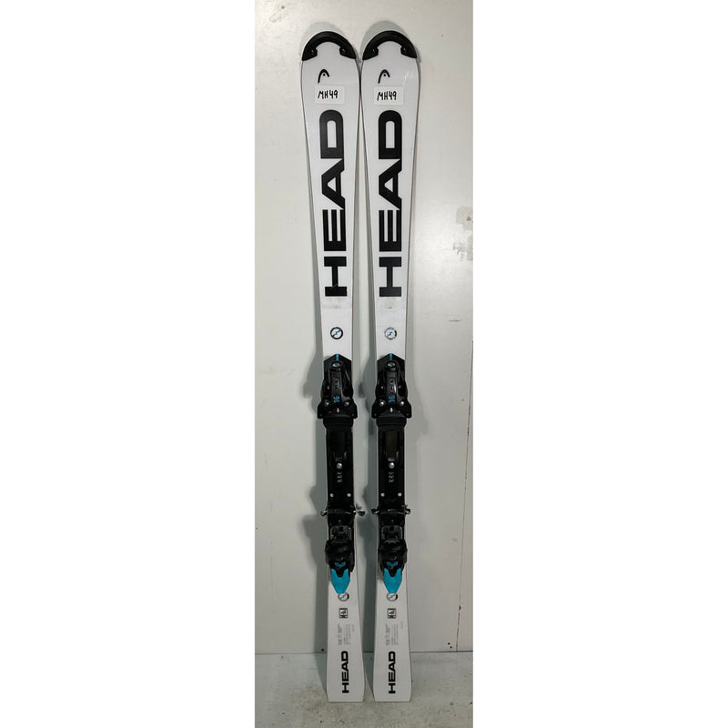 2025 Head WC Rebel e-SL 158cm Skis w/ FreeFlex 16 Bindings