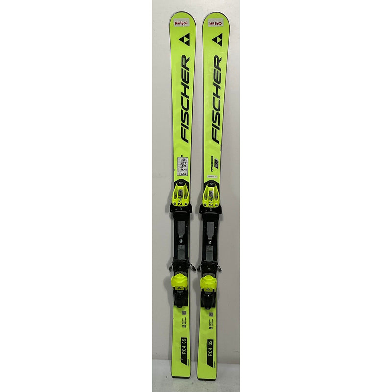 2024 Fischer RC4 GS 153cm Jr Skis w/ Z14 Bindings