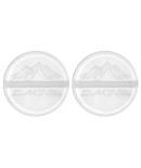 Dakine Round Scraper Stomps - Clear White