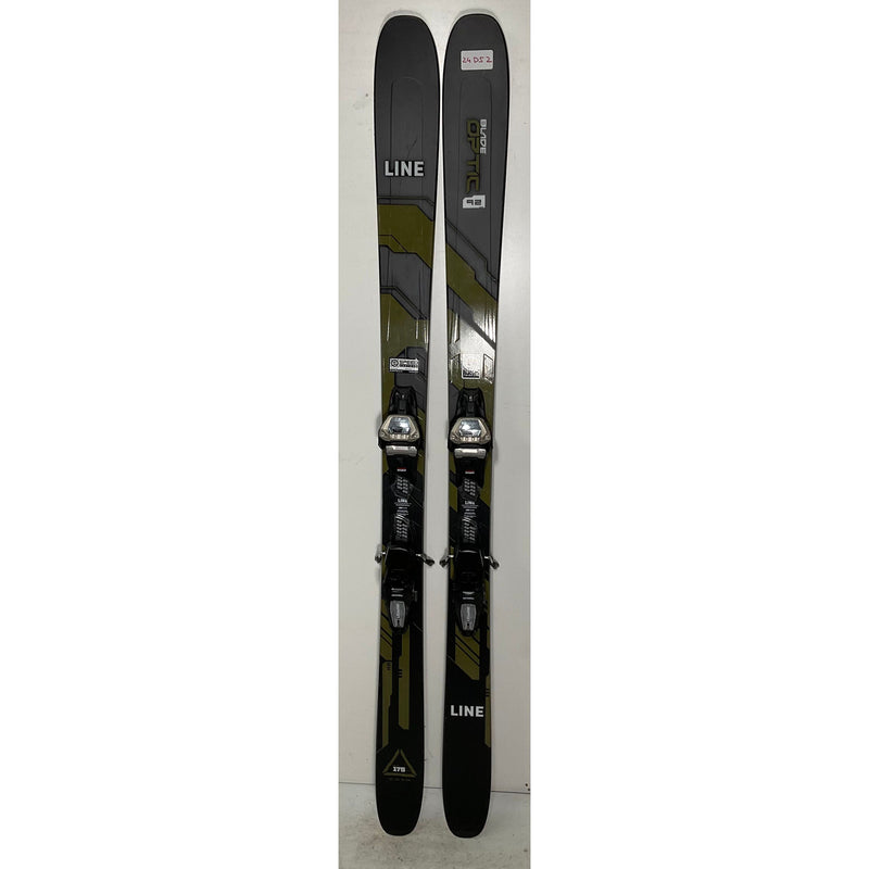 2024 Line Blade Optic 92 175cm Skis w/ Marker Griffon Bindings