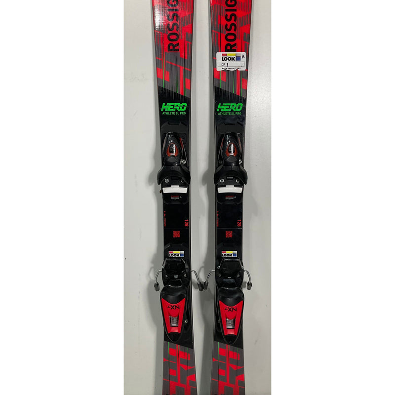 2025 Rossignol Hero Athlete SL Pro 128cm Jr Skis w/ NX7 Bindings