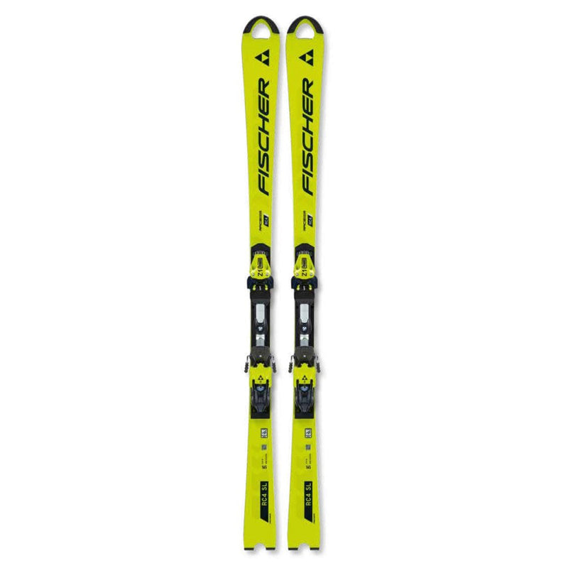 2024 Fischer RC4 World Cup SL Skis w/ Stiff Race Plate - 155 cm