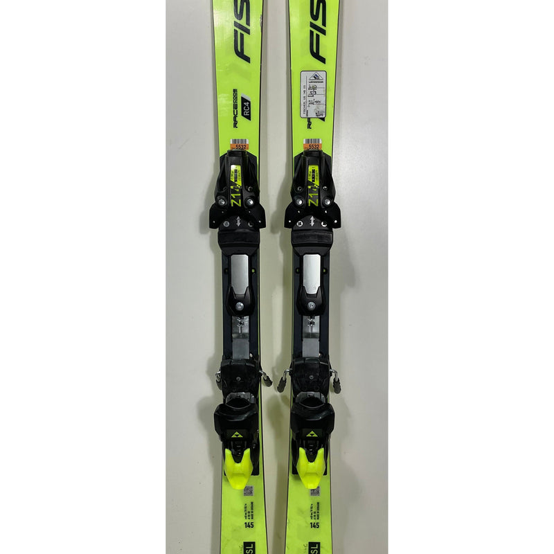 2025 Fischer RC4 SL 145cm Jr Skis w/ Z14 Bindings