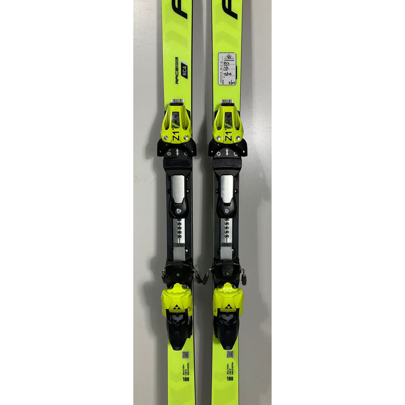 2025 Fischer RC4 GS 188cm Jr Skis w/ Z17 Bindings