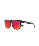 Suncloud Quiver - Matte Black - Polarized Red Mirror