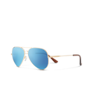 Suncloud Hard Deck - Gold - Polarized Aqua Mirror