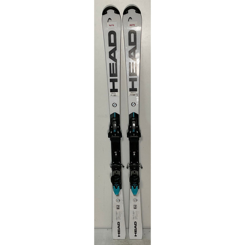 2025 Head WC Rebel e-SL 156cm Skis w/ FreeFlex 14 Bindings