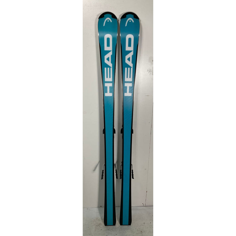 2025 Head WC Rebel e-SL 151cm Skis w/ FreeFlex 14 Bindings