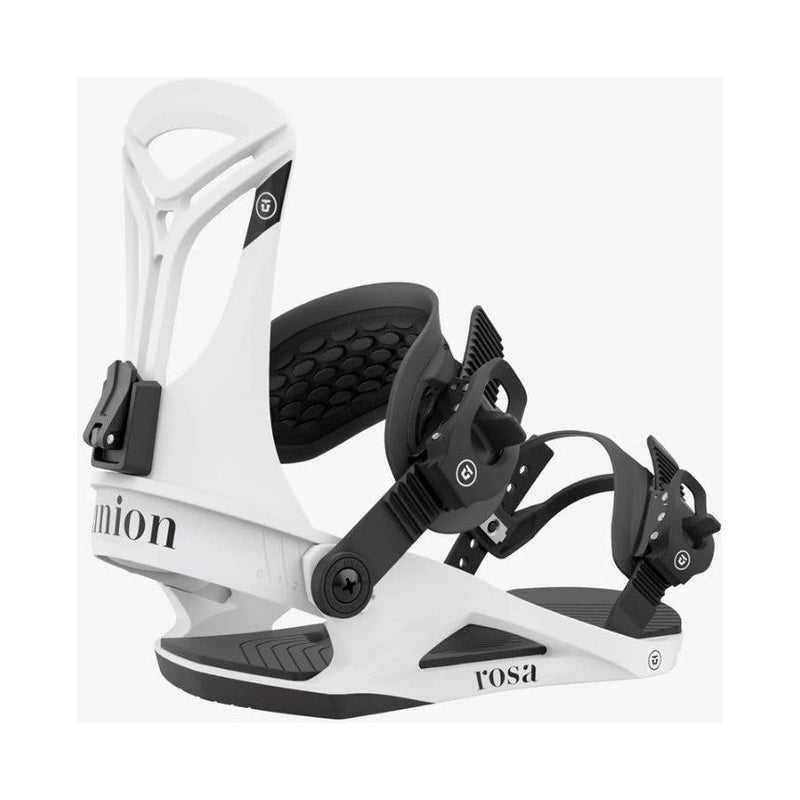 2025 Union Rosa Women's White Snowboard Bindings - S