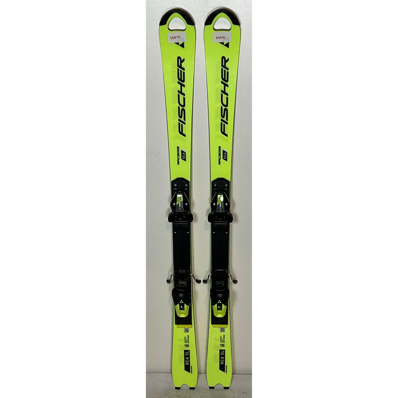 2025 Fischer RC4 SL 135cm Jr Skis w/ Z9 Bindings