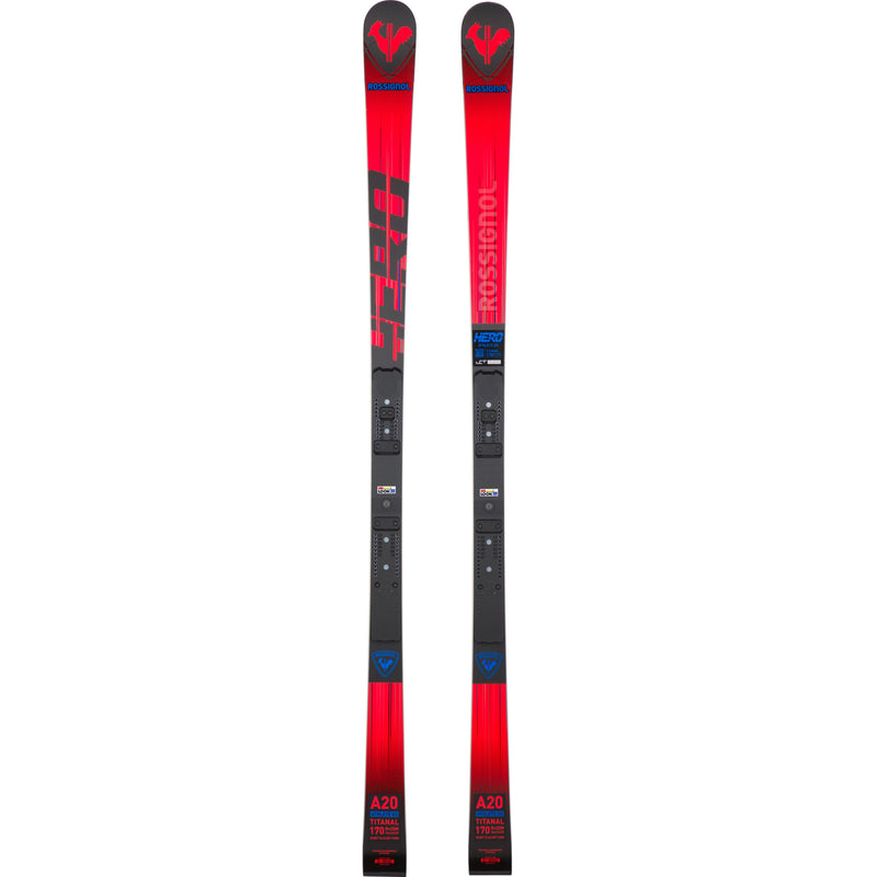 2024 Rossignol Hero Athlete GS Skis w/ R22 Race Plates - 170 cm