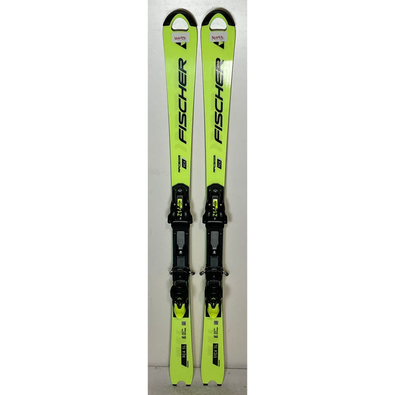 2025 Fischer RC4 SL 145cm Jr Skis w/ Z14 Bindings