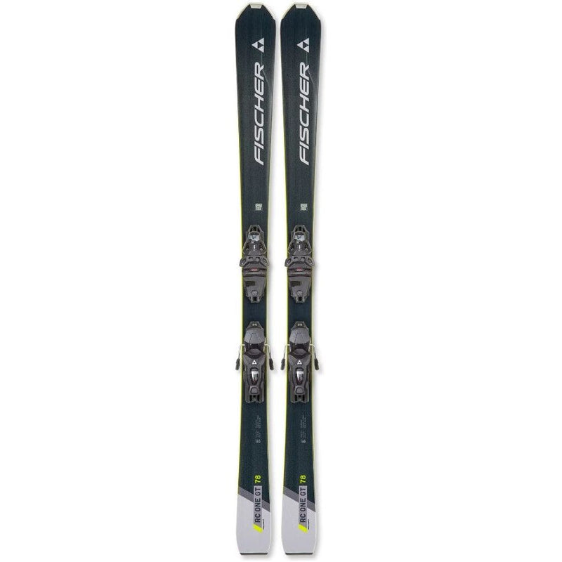 2024 Fischer RC One 78 GT Skis w/ Protector 11 Bindings - 166 cm