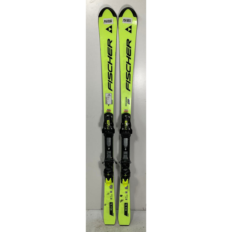 2025 Fischer RC4 SL 158cm National Skis w/ Z18 Bindings