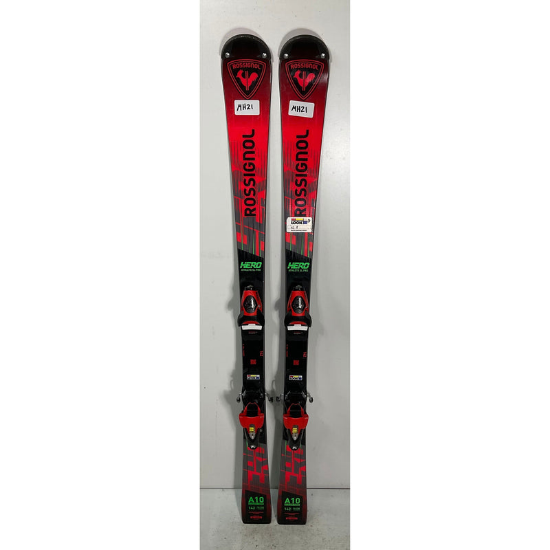 2025 Rossignol Hero Athlete SL Pro 142cm Jr Skis w/ SPX11 Bindings