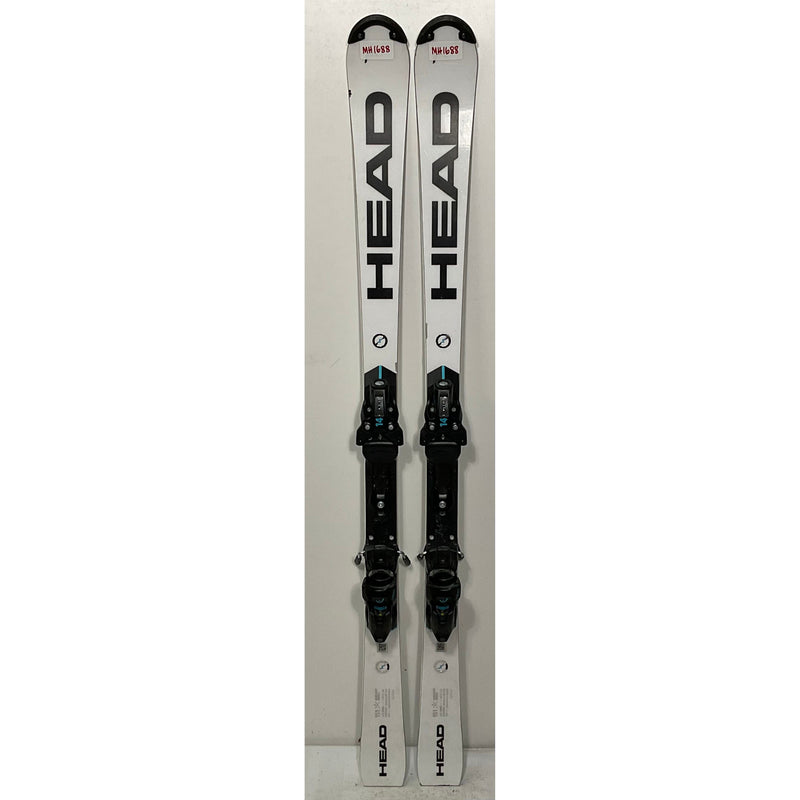 2024 Head World Cup Rebels e.SL 151cm Skis w/ FreeFlex 14 Bindings