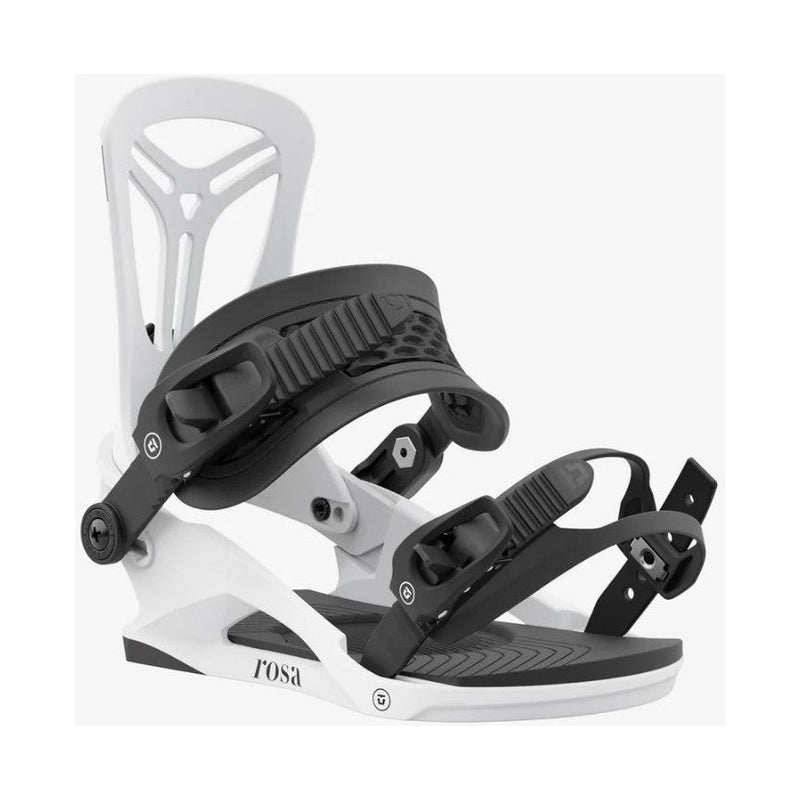 2025 Union Rosa Women's White Snowboard Bindings - S