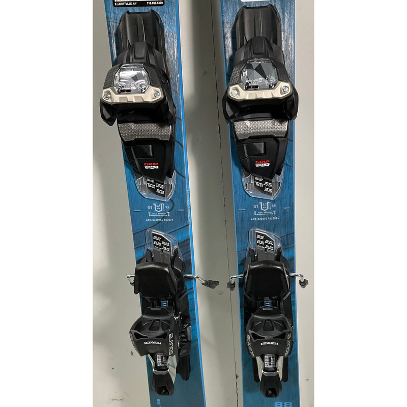 2024 Blizzard Black Pearl 88 153cm Women's Skis w/ Bindings