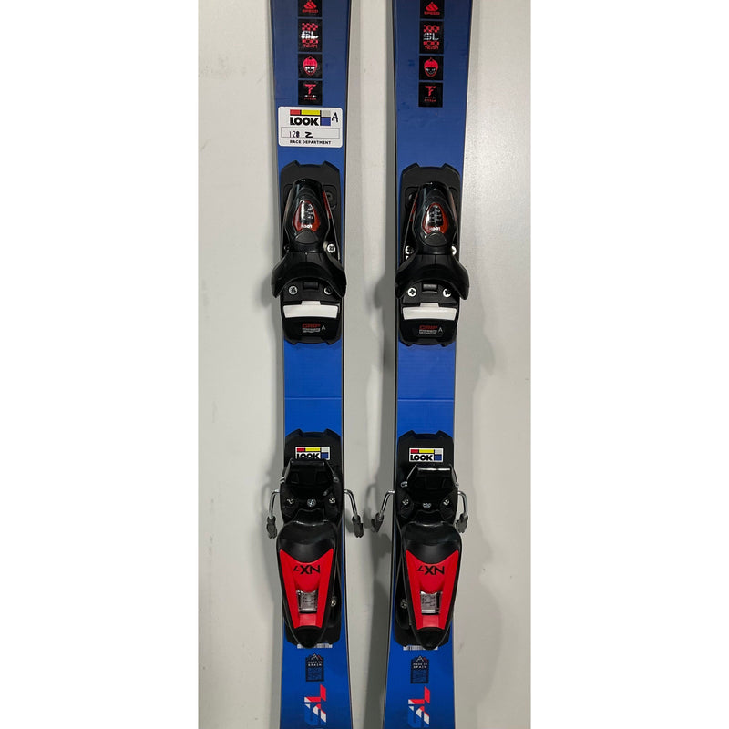 2025 Dynastar Speed Omeglass Team SL 128cm Jr Skis w/ NX7 Bindings