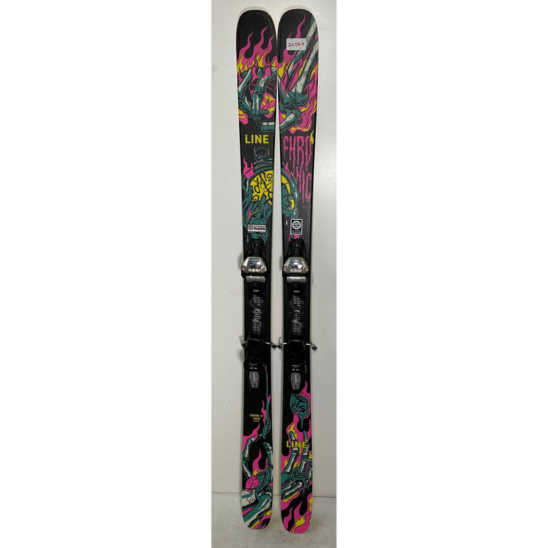 2024 Line Chronic 94 178cm Skis w/ Marker Griffon Bindings