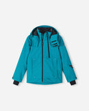 Reima Tieten Jacket Junior in Aquatic Blue