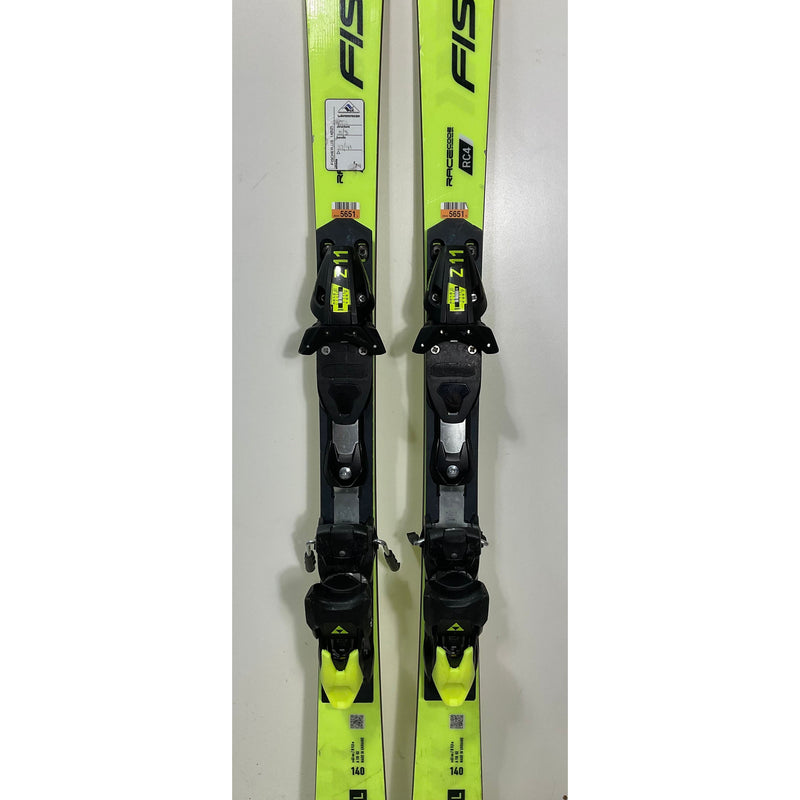 2025 Fischer RC4 SL 140cm Jr Skis w/ Z11 Bindings