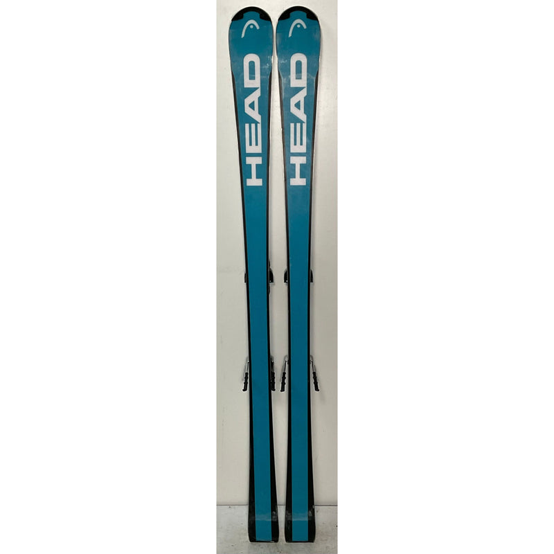 2025 Head WC Rebel e-SL 165cm Skis w/ FreeFlex 16 Bindings