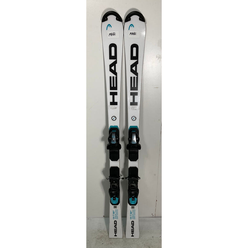 2025 Head WC Rebel e.SL Team 139cm Jr Skis w/ Evo 9 Bindings