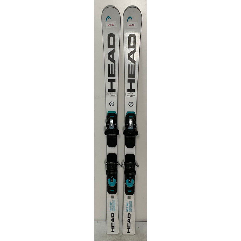 2025 Head WC Rebel e.GS Team 140cm Jr Skis w/ EVO9 Bindings