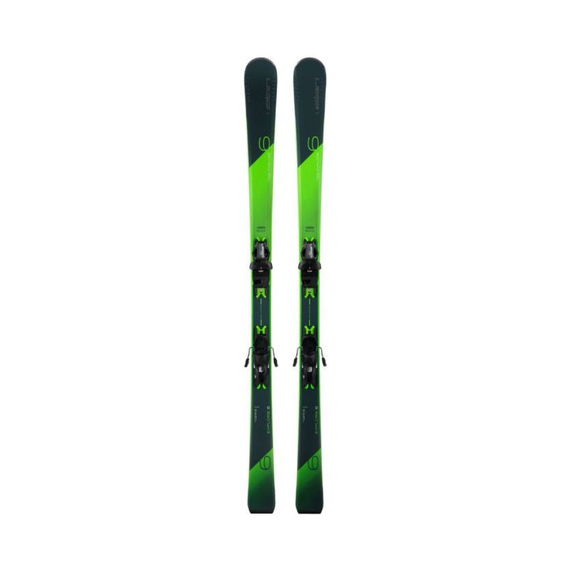 2023 Elan Explore 6  Green LS Skis w/ EL9.0 Bindings - 146 cm
