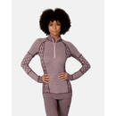 Kari Traa Smekker Half Zip Base Layer - Cocoa Powder