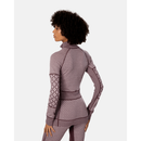 Kari Traa Smekker Half Zip Base Layer - Cocoa Powder