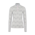 Kari Traa Anna Half Zip - Light Grey Melange