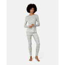 Kari Traa Anna High Waist Base Layer Pants - Light Grey Melange