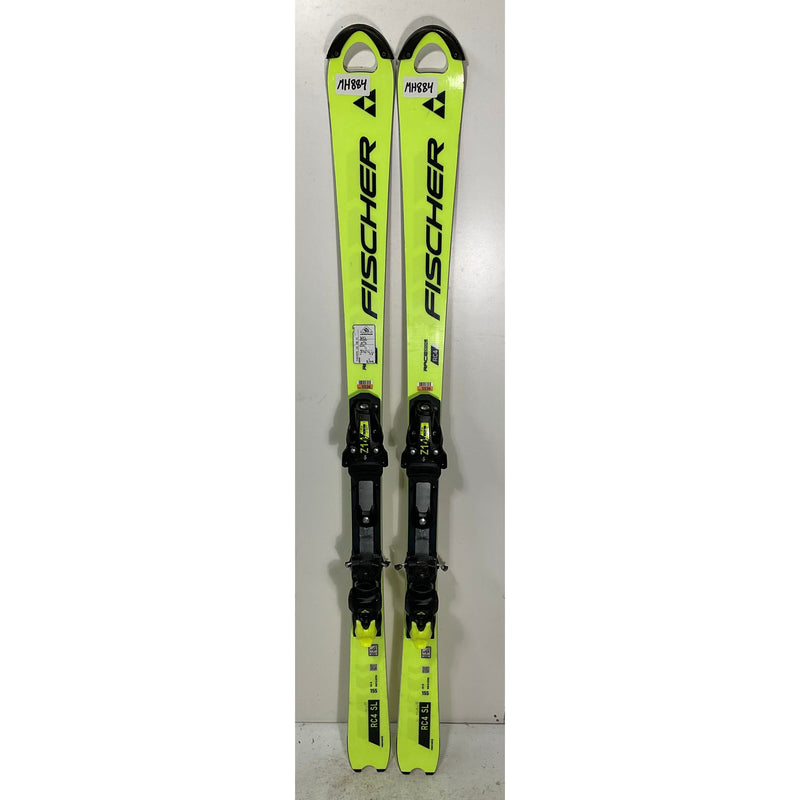 2025 Fischer RC4 SL 155cm Skis w/ Z14 Bindings