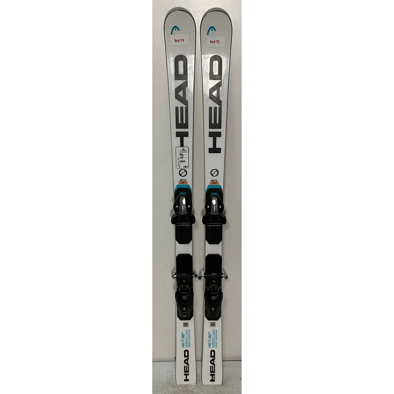 2025 Head WC Rebel e.GS Team 140cm Jr Skis w/ Head 9 Bindings