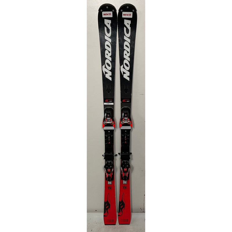 2024 Nordica Dobermann WC Race Dept. SL 156cm Skis w/ Xcomp18 Bindings