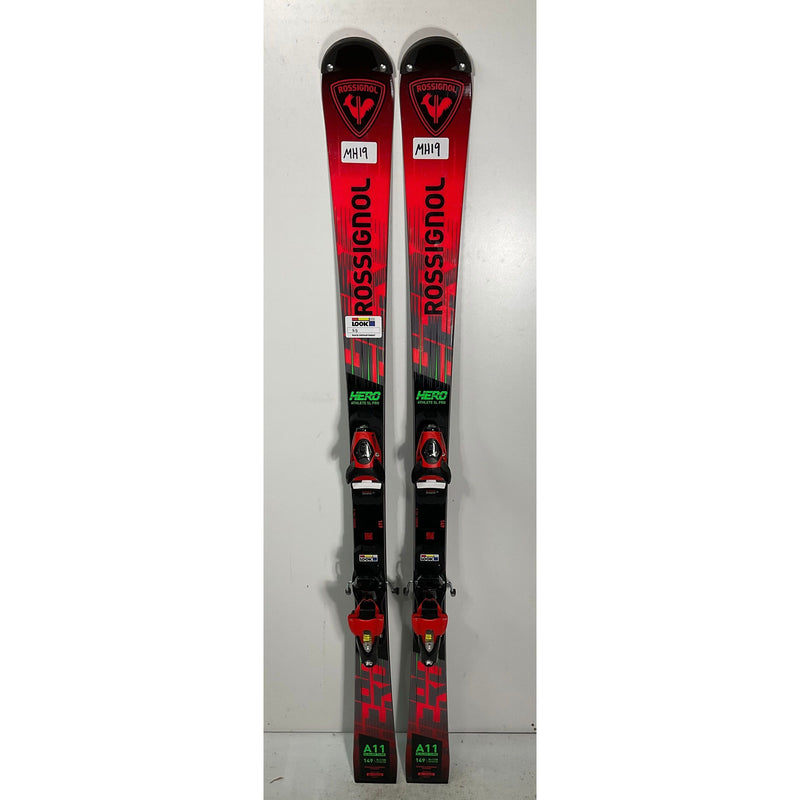 2025 Rossignol Hero Athlete SL Pro 149cm Jr Skis w/ SPX10 Bindings