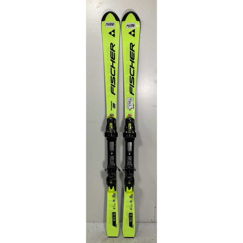 2025 Fischer RC4 SL 158cm National Skis w/ Z18 Bindings