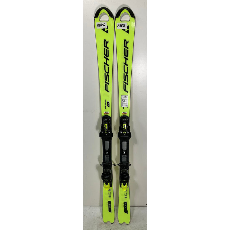 2025 Fischer RC4 SL 150cm Jr Skis w/ Z14 Bindings