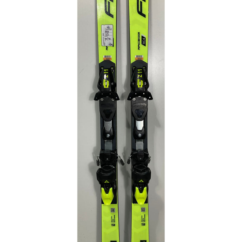 2025 Fischer RC4 GS 158cm Jr Skis w/ Z11 Bindings