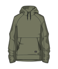 Blackstrap Men's Baseleisure Hoodie in Sagebrush
