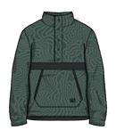 Blackstrap Men's Caldera 1/2 Snap in Inprint Obsidian