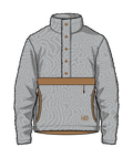 Blackstrap Women's Caldera 1/2 Snap in Inprint Ash